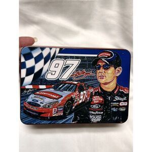 BLK) Kurt Busch NASCAR #97‎ Tin Kraft Velveeta Cheese Sam Bass Collectors Series